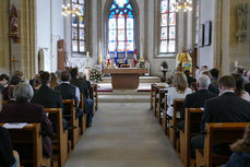 Feier der 1. Heiligen Kommunion in Sankt Crescentius (Foto: Karl-Franz Thiede)